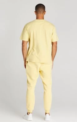 SikSilk Yellow Relaxed Fit Cuffed Jogger -Style Zone Shop SS 22088 SS 22084 008 c7eaec22 f49a 4b0a bfaf c93c9251678b