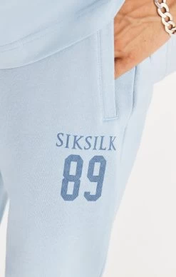 SikSilk Blue Relaxed Fit Cuff Jogger -Style Zone Shop SS 22129 SS 20231 026 18b75f8f c812 4153 8aca a1dc8cc54df2