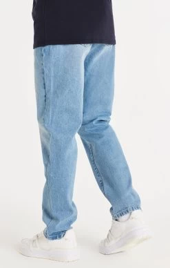 SikSilk Blue Straight Cut Denim -Style Zone Shop SS 22143 SS 22188 018 6c12da54 c9c3 44dc b6f6 00c0a9e647ea