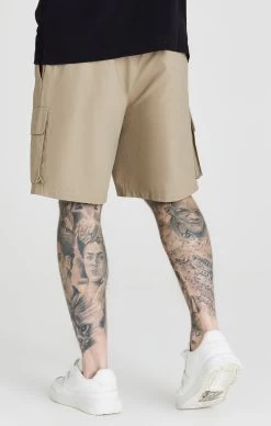 SikSilk Beige Ripstop Cargo Short -Style Zone Shop SS 22146 3 d725af65 ab8a 43f2 9a46 b1282fee580a