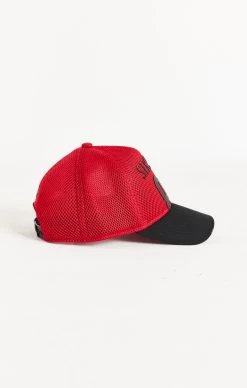 SikSilk Red Full Mesh 89 Trucker Cap -Style Zone Shop SS 22201 3 0ced0d1b fdb8 43c2 b3e5 e284a15690fd