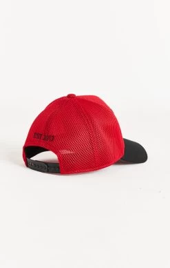 SikSilk Red Full Mesh 89 Trucker Cap -Style Zone Shop SS 22201 4 da4c6d63 9763 4ae0 99a5 cea351c4f0df