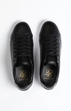 SikSilk Black Low-Top Casual Trainer -Style Zone Shop SS 22324 9 e3a432aa bdde 4e01 b467 3f3f420f9d21