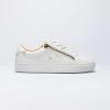 SikSilk White Classic Trainer With Functional Zip -Style Zone Shop SS 22330 1 6b1ae832 9779 490a 8953 53d2e11098df
