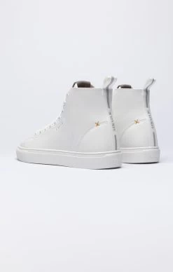 SikSilk White Classic High-Top Trainer -Style Zone Shop SS 22332 5