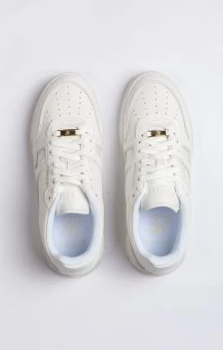 SikSilk White Low-Top Court Trainer -Style Zone Shop SS 22339 6