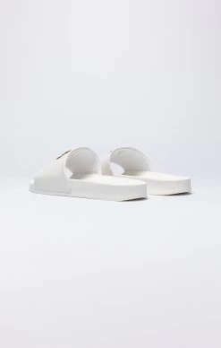 SikSilk White Premium Pool Slide With Metal Logo -Style Zone Shop SS 22356 5