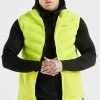 SikSilk Yellow Sports Gilet -Style Zone Shop SS 22412 1