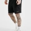 SikSilk Black Sports Short -Style Zone Shop SS 22417 1