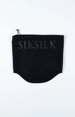 SikSilk Black Polar Fleece Snood