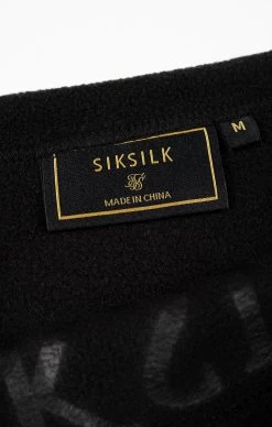 SikSilk Black Polar Fleece Snood -Style Zone Shop SS 22442 3