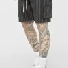 SikSilk Black Anniversary Basketball Cargo Short -Style Zone Shop SS 22463 1A