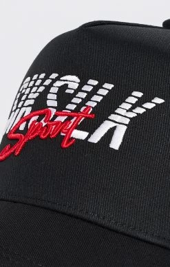 SikSilk Black Sports Trucker Cap -Style Zone Shop SS 22468 4 e2e73876 e2e0 4e14 85e6 c99052b84196