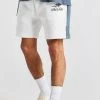 SikSilk White Rose Embroidery Short -Style Zone Shop SS 22480 1