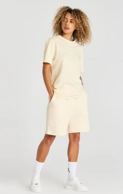 SikSilk Taupe Foundation Jogger Short -Style Zone Shop SS 22495 20SS 22499 026