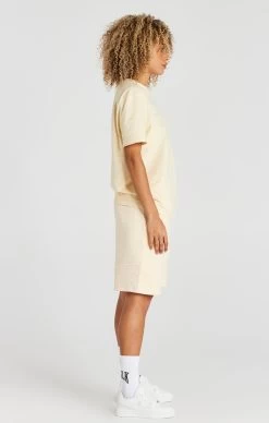 SikSilk Taupe Foundation Jogger Short -Style Zone Shop SS 22495 20SS 22499 027