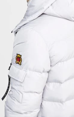 SikSilk Grey Parka Jacket 13 SikSilk Grey Parka Jacket -Style Zone Shop SS 22513 6