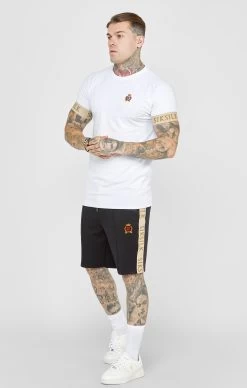 SikSilk Black Crest Short -Style Zone Shop SS 22528 3C