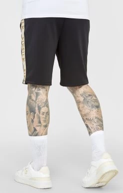 SikSilk Black Crest Short -Style Zone Shop SS 22528 4C