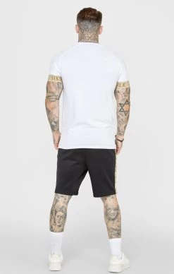 SikSilk Black Crest Short -Style Zone Shop SS 22528 5C