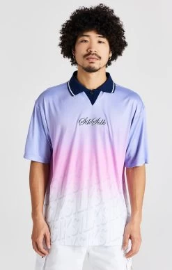 SikSilk Navy Football Jersey
