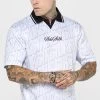 SikSilk White Football Jersey -Style Zone Shop SS 22536 1C