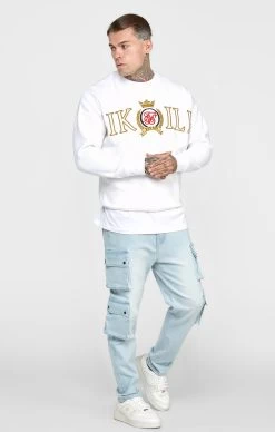 SikSilk Blue Loose Fit Denim Cargo Pant -Style Zone Shop SS 22567 3 4a3c92c9 7fde 4a46 afed 3e2f02736ae3