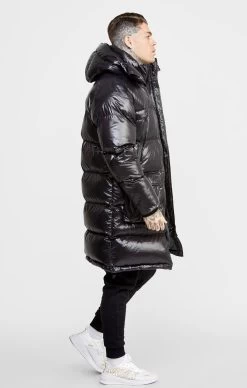 SikSilk Black Managers Coat -Style Zone Shop SS 22584 4