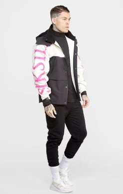 SikSilk Ecru Technical Jacket 10 SikSilk Ecru Technical Jacket -Style Zone Shop SS 22585 3