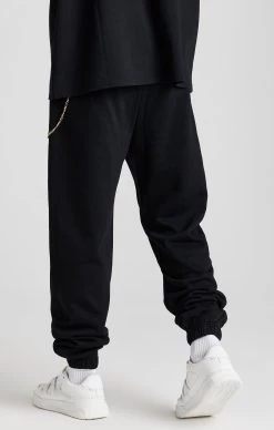 SikSilk Black Chain Jogger -Style Zone Shop SS 22593 4