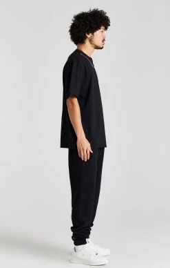 SikSilk Black Chain Jogger -Style Zone Shop SS 22593 7