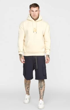 SikSilk Navy Woven Cargo Short -Style Zone Shop SS 22595 3A