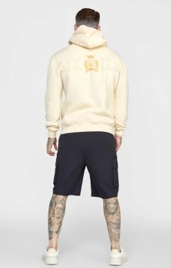 SikSilk Navy Woven Cargo Short -Style Zone Shop SS 22595 5A
