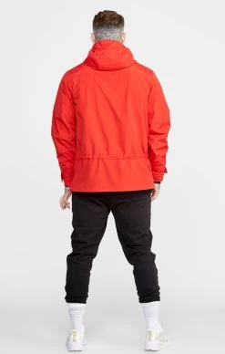 SikSilk Red Overhead Jacket -Style Zone Shop SS 22644 5
