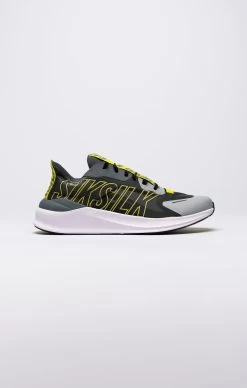 SikSilk Grey Mako Performance Running Trainer