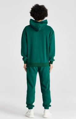 SikSilk Green Zip Through Hoodie -Style Zone Shop SS 22815 6