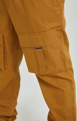 SikSilk Tan Ripstop Cargo Pants -Style Zone Shop SS 22877 6
