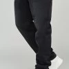 SikSilk Black Straight Cut Denim Jeans