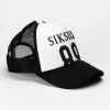 SikSilk Black 89 Foam Mesh Trucker Cap -Style Zone Shop SS 22995 1