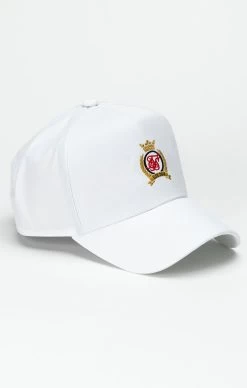 SikSilk White Crest Trucker Cap