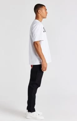 SikSilk Black Rose Straight Cut Denim -Style Zone Shop SS 23060 5