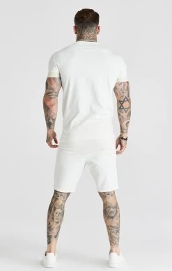 SikSilk Ecru Tech Tape Short -Style Zone Shop SS 23122 5