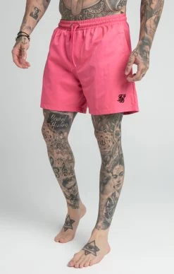 SikSilk Pink Swim Short