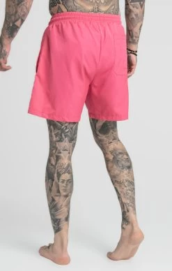 SikSilk Pink Swim Short -Style Zone Shop SS 23128 3 fee16e81 ffa4 42cd 847e 2bf70bc2b20d