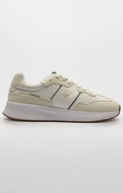 SikSilk Ecru Wira Racer Trainer