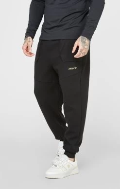 SikSilk Black Sports Pant