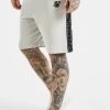 SikSilk Tape Shorts - Grey -Style Zone Shop SS 23415 1