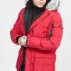 SikSilk Red Arctic Parka -Style Zone Shop SS 23472 1