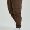 SikSilk Brown Ripstop Cargo Pants -Style Zone Shop SS 23738 1