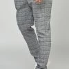 SikSilk Grey Tapered Fit Smart Woven Joggers -Style Zone Shop SS 23739 1
